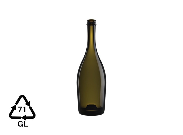 Bottiglia verde
