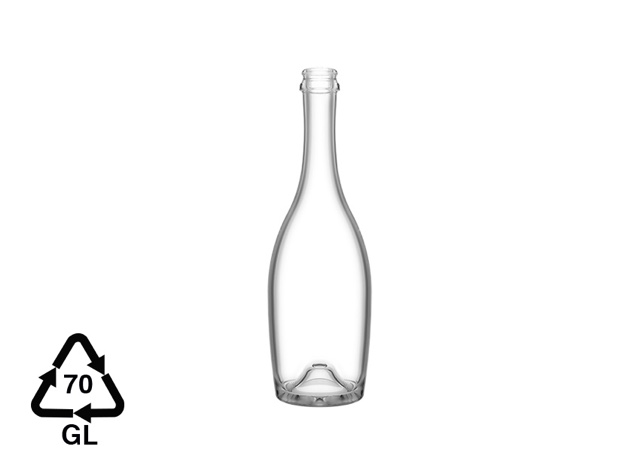 Bottiglia trasparente